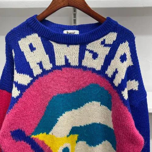 빈티지 80s Kansai 칸사이 울 니트 3