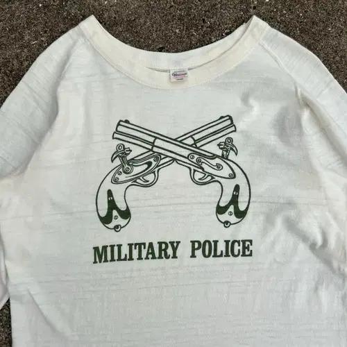 Warehouse Military Police Raglan Tees 3