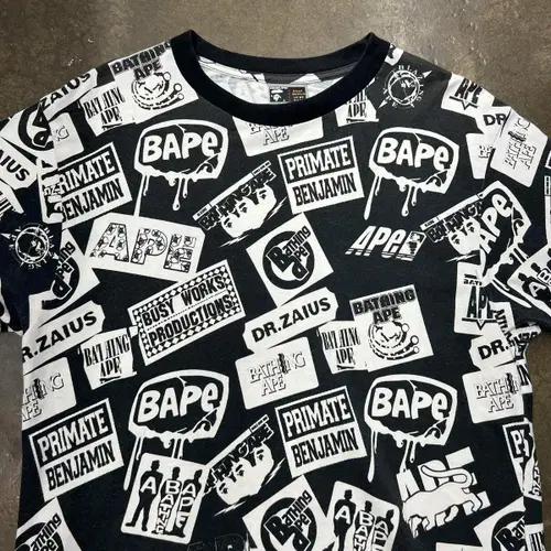 빈티지 90s 베이프 Dr.Zaius 프린팅 티셔츠 4