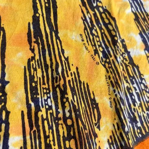 90s Liquid Blue Sun&Moon T-shirt 4