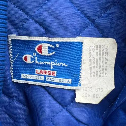 빈티지 80s Champion satin 자켓 5