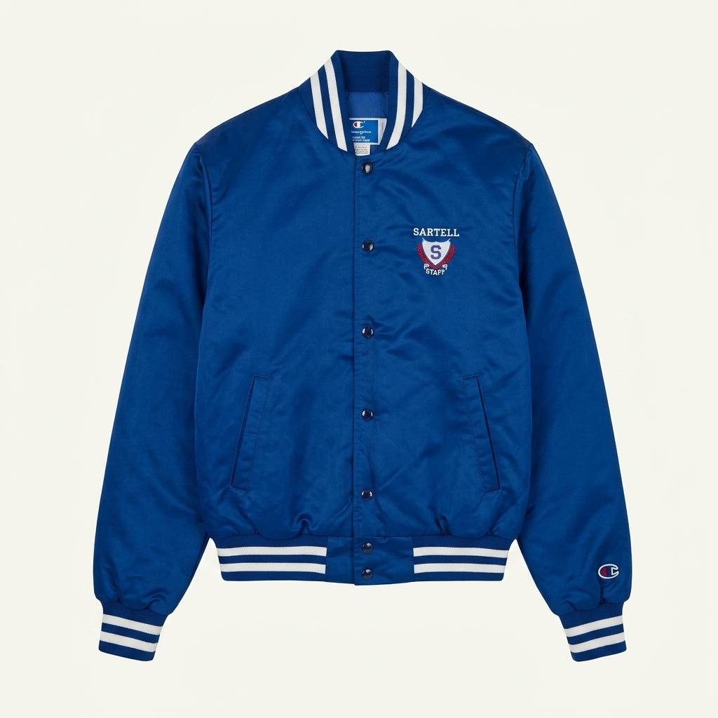 빈티지 80s Champion satin 자켓 1