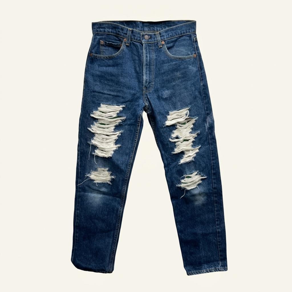 빈티지 80s Levis 리바이스 505-0216 데미지진 1