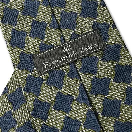 에르메네질도 제냐 [Ermenegildo Zegna] 스퀘어 패턴 타이 5