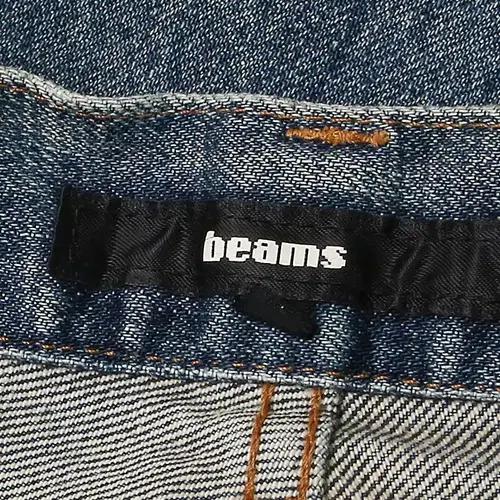 빔즈 [Beams] 빈티지 스타일 스트레이트 코튼 재패니즈 데님 청바지 8