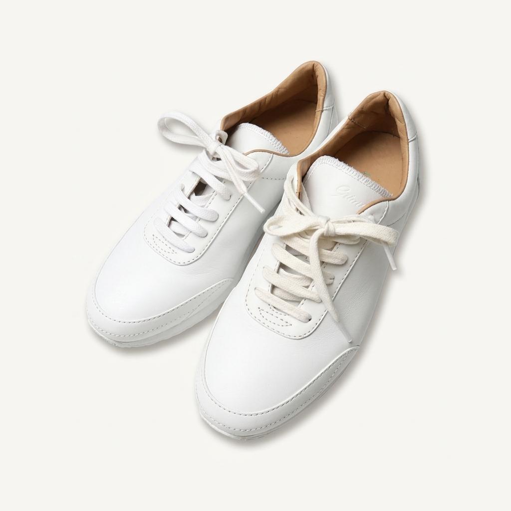 브리오니 [Brioni] 럭셔리 클래식 화이트 스니커즈 명품 운동화 1