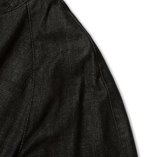유나이티드 애로우즈 [United Arrows] 흑청 데님 나그랑 코트 5