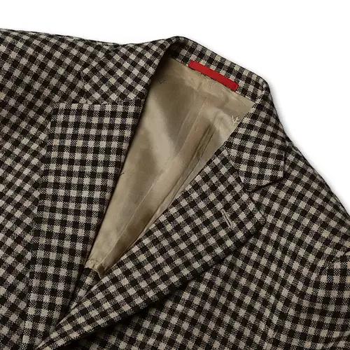 이자이아 [Isaia] New Galles 깅엄체크 나폴리 클래식 자켓 3