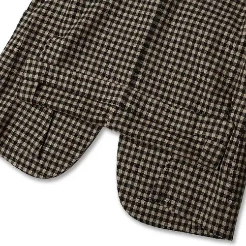이자이아 [Isaia] New Galles 깅엄체크 나폴리 클래식 자켓 5