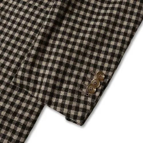 이자이아 [Isaia] New Galles 깅엄체크 나폴리 클래식 자켓 4