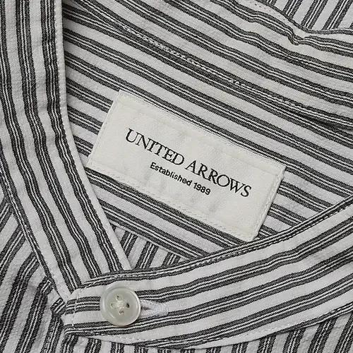 유나이티드 애로우즈 [United Arrows] 스트라이프 차이나 셔츠 5