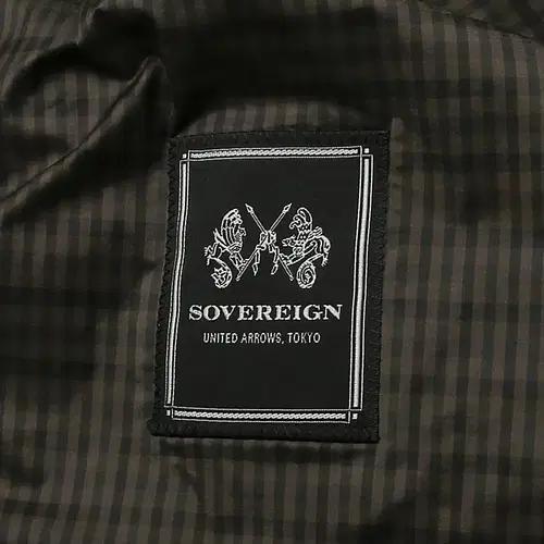 소버린 하우스 [Sovereign House] 체크 폴리 레글런 코트 6