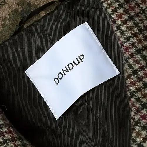 돈덥 [Dondup] 하운드투스 체크 카모플라쥬 반전 이태리 코트 7