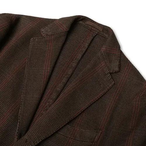 볼리올리 [Boglioli] Coat 빈티지 클래식 코튼 체크 자켓 3