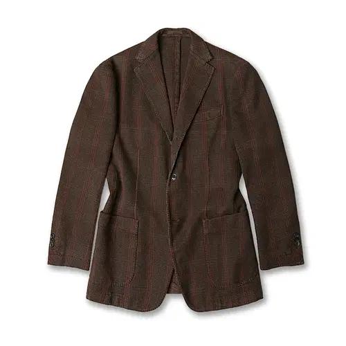 볼리올리 [Boglioli] Coat 빈티지 클래식 코튼 체크 자켓 2