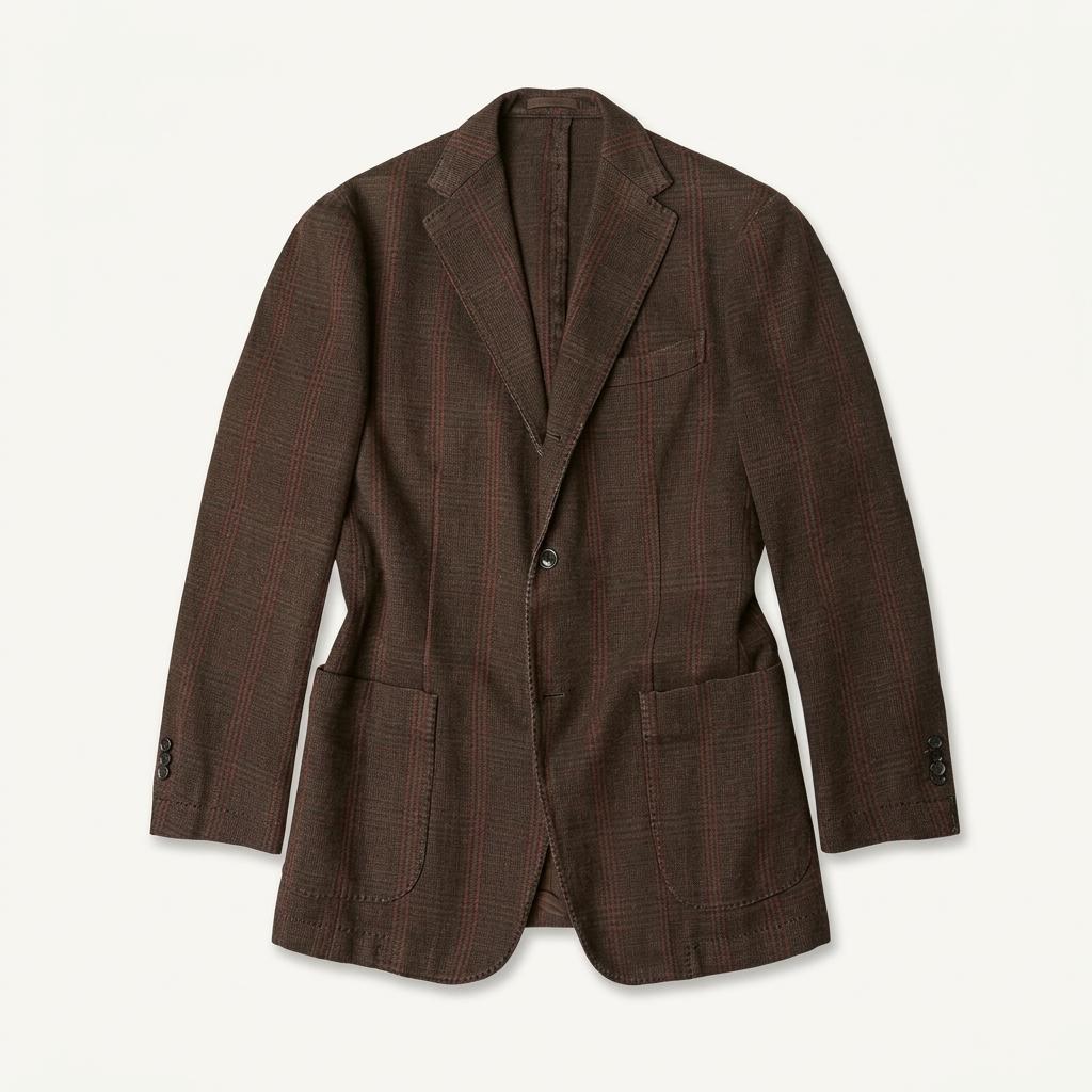 볼리올리 [Boglioli] Coat 빈티지 클래식 코튼 체크 자켓 1