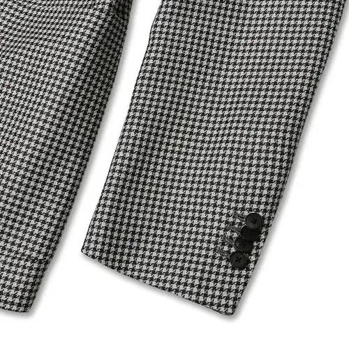 유니버셜 랭귀지 [Universal Language] 로로피아나 체크자켓 4