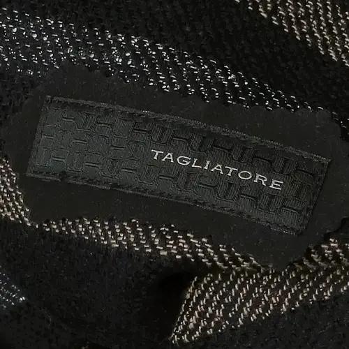 딸리아또레 [Tagliatore] 볼드윈 코튼 블렌드 체크 벨티드 코트 8