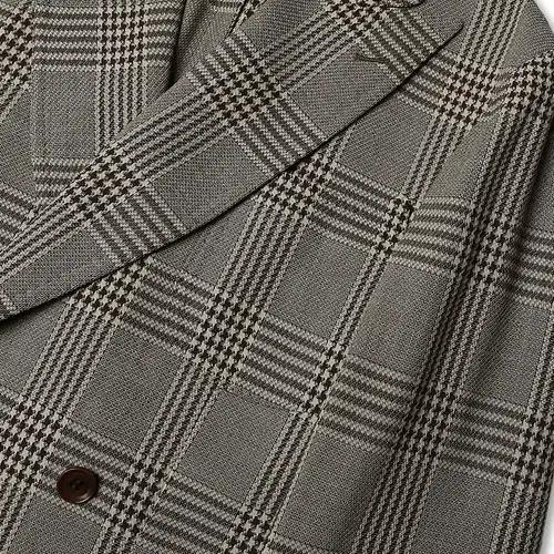 링자켓 [Sartoria Ring] 울 글렌체크 더블자켓 For 란스미어 4