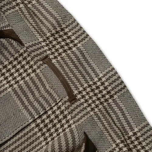 링자켓 [Sartoria Ring] 울 글렌체크 더블자켓 For 란스미어 8