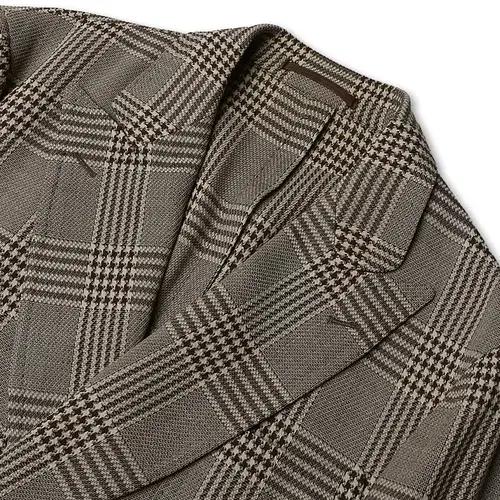 링자켓 [Sartoria Ring] 울 글렌체크 더블자켓 For 란스미어 3