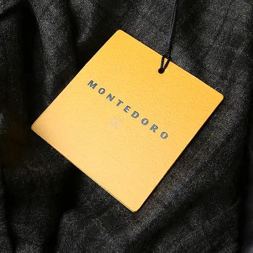 50 몬테도로 [Montedoro] 다크 그레이 울 체크 이태리 수트 8