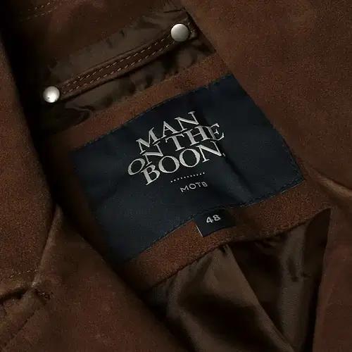 맨온더분 [Man On The Boon] 염소가죽 스웨이드 라이더 자켓 10