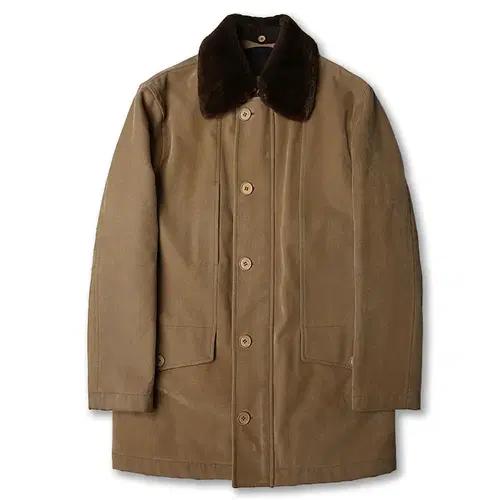 꼬르넬리아니 [Corneliani] 베이지 브러쉬 트일 코튼 컨츄리 자켓 2