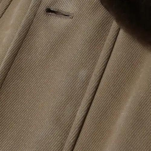 꼬르넬리아니 [Corneliani] 베이지 브러쉬 트일 코튼 컨츄리 자켓 9