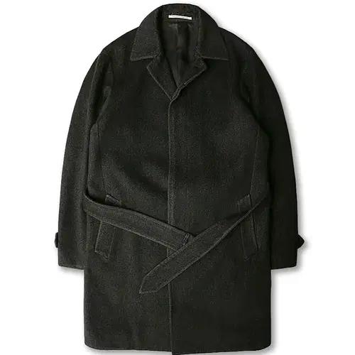 타키자와 시게루 [Takizawa Shigeru] 울 앙고라 벨트 코트 2