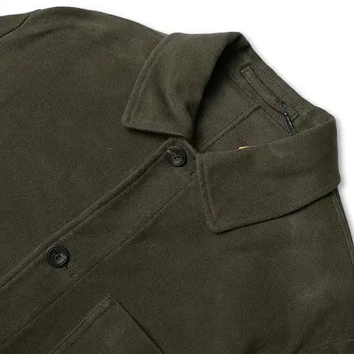 52 몬테도로 [Montedoro] 카키 몰스킨 이태리 커버올 자켓 3
