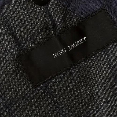 링자켓 [Ring Jacket] 블랙 라벨 울 체크 재팬 나폴리 수트 8