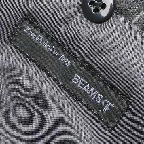 빔즈 에프 [Beams F] 그레이 스트라이프 울 F/W 수트 7