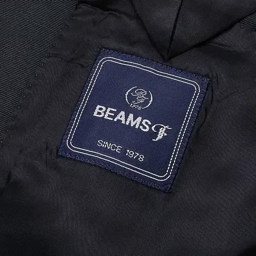 빔즈 에프 [Beams F] 페이드 네이비 트윌 코튼 스탠다드 스포츠자켓 7