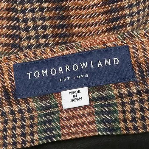 투모로우랜드 [Tomorrowland] 린넨 체크 슬림 팬츠 빈티지 7