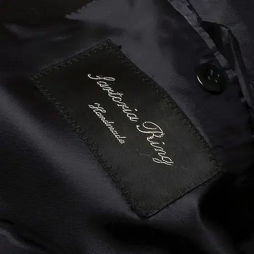 링자켓 [Sartoria Ring] 블랙 울 캐시미어 핸드메이드 싱글코트 7