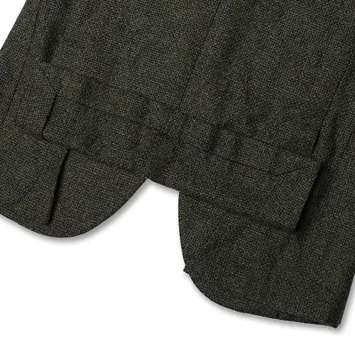 몬테도로 [Montedoro] 카키 버진 울 코튼 캐시미어 트위드 자켓 6
