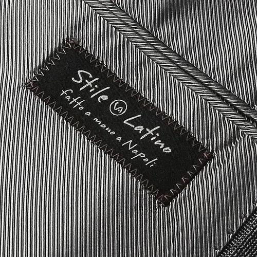 스틸레 라티노 [Stile Latino] 체크 울 아톨리니 파토 수트 8