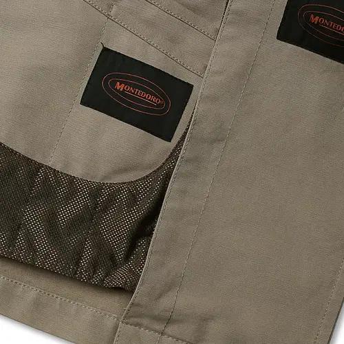 몬테도로 [Montedoro] 베이지 헤비 코튼 피코트 이탈리아 자켓 9