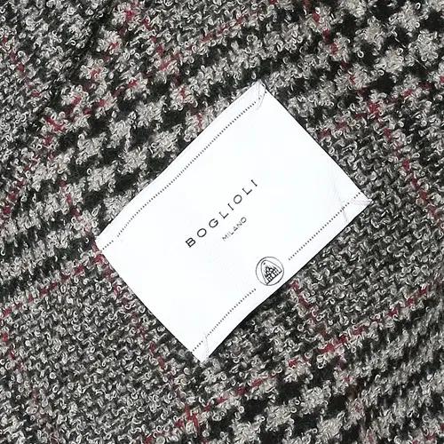 볼리올리 [Boglioli] 체크 클래식 캐주얼 이태리 더블 코트 6