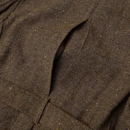 빔즈 플러스 [Beams +] 울 플랙스 헤링본 클래식 벨티드 사파리자켓 9