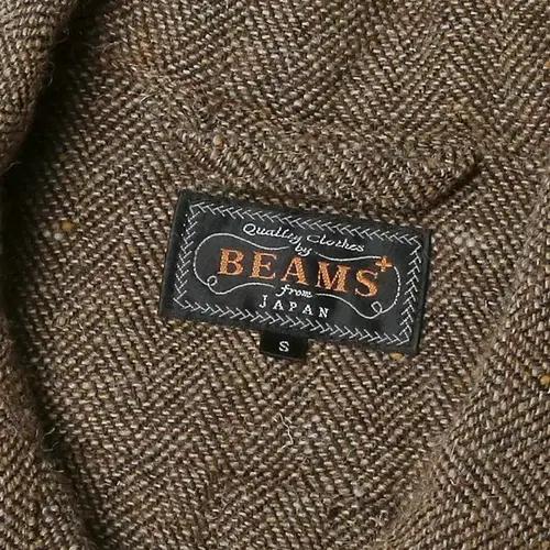 빔즈 플러스 [Beams +] 울 플랙스 헤링본 클래식 벨티드 사파리자켓 11