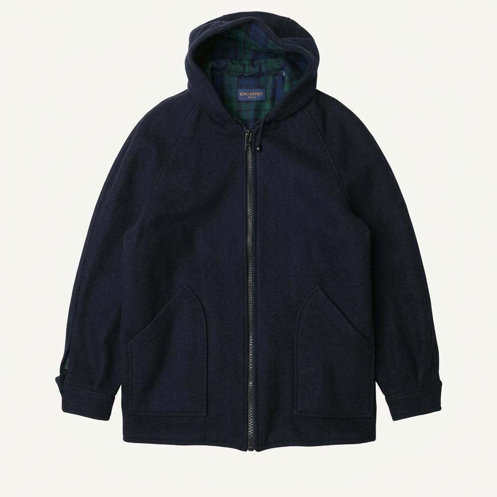 링자켓 [Ring Jacket] 네이비 후드 자켓 나그랑 클래식 캐주얼 1