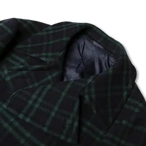 링자켓 [Ring Jacket RJ] 체크 울 클래식 캐주얼 피코트 3