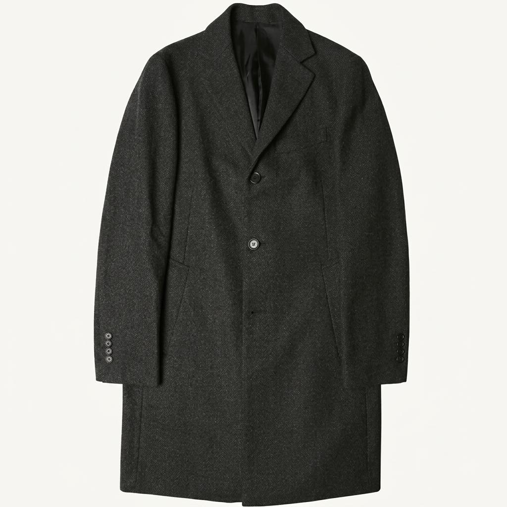 더 수트 컴퍼니 [The Suit Company] 차콜 울 싱글 코트 1