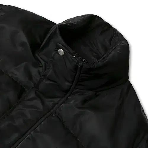 올세인츠 [Allsaints] 레더 배색 블랙 숏 패딩 자켓 3