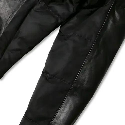 올세인츠 [Allsaints] 레더 배색 블랙 숏 패딩 자켓 5