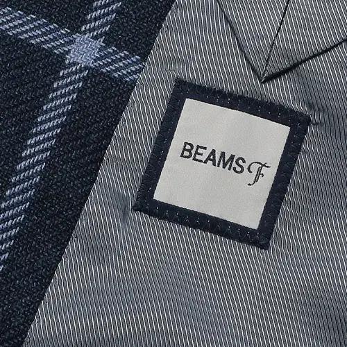 빔즈 에프 [Beams F] 퓨처 클래식 체크 스포츠 자켓 이태리 스타일 6