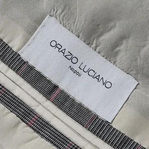 오라치오 루치아노 [Orazio Luciano] 글렌 체크 나폴리 수트 8