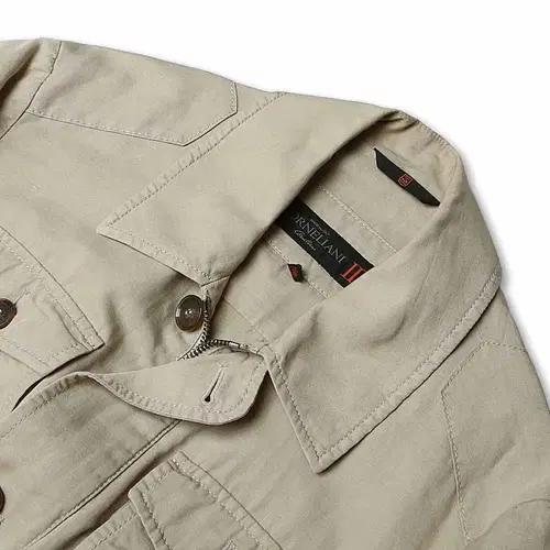 꼬르넬리아니 [Corneliani] ID 플랙스 린넨 면 클래식 필드자켓 3